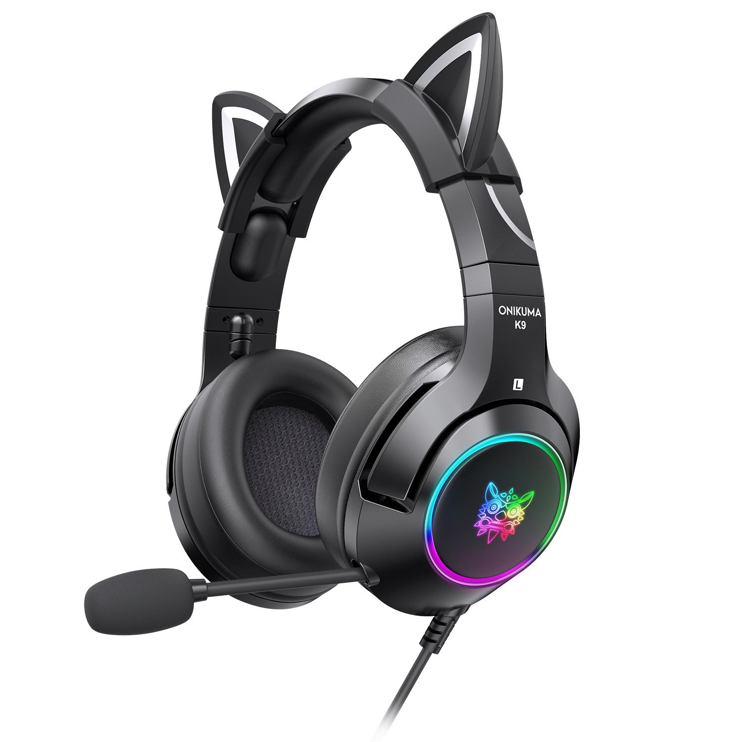 CASQUES GAMING CHAT - CASQUE GAMER FILAIRE POUR FILLES – LÉGER, CONFORTABLE ET STYLÉ POUR VOS SESSIONS GAMING.