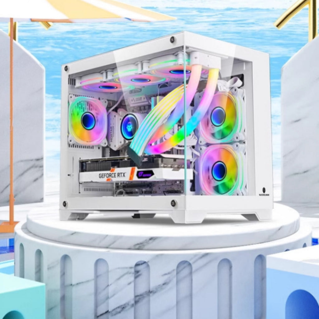 TOUR GAMING PANORAMIQUE - PERFORMANCE EXTRÊME, DESIGN FUTURISTE : L’ORDINATEUR PANORAMIQUE QUI EN MET PLEIN LA VUE.