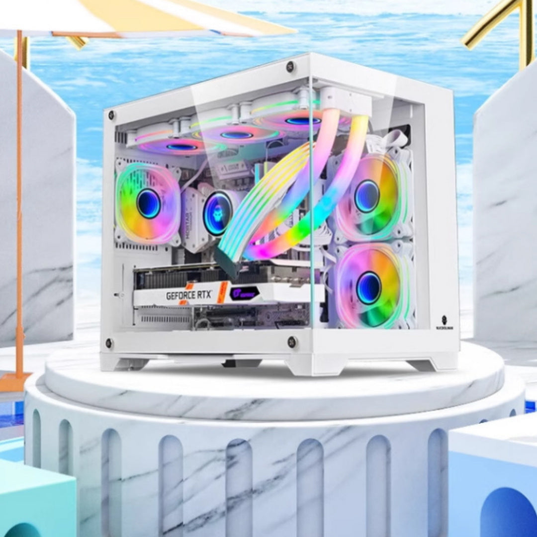 TOUR GAMING PANORAMIQUE - PERFORMANCE EXTRÊME, DESIGN FUTURISTE : L’ORDINATEUR PANORAMIQUE QUI EN MET PLEIN LA VUE.